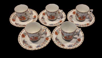 Limoges - Koffieservies (5) - Porselein - Raynaud Damon