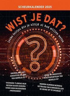 Scheurkalender Wist je dat? / 2025 9789463549745 Lantaarn, Boeken, Verzenden, Zo goed als nieuw, Lantaarn