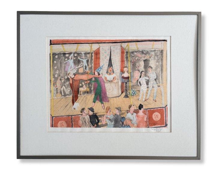 Edgard Tytgat (1879-1957) - La parade: La joie dété, Antiek en Kunst, Kunst | Designobjecten