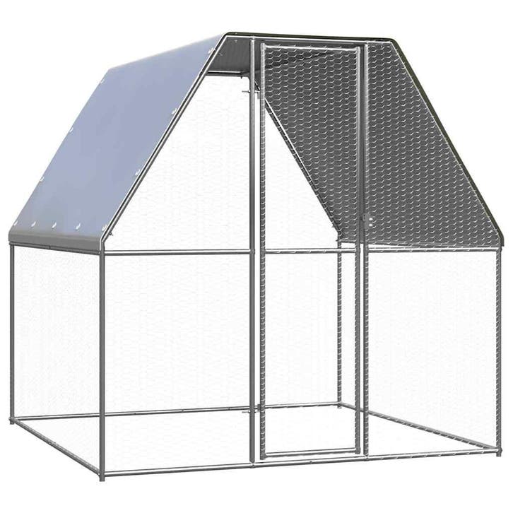 Ruime Kippenren 2x2m | Retour Deal | Nu Kopen, Tuin en Terras, Vogelhuisjes en Vogelbaden, Nieuw, Verzenden