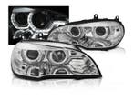 Xenon koplampen Angel Eyes LED geschikt voor BMW X5 E70, Auto-onderdelen, Verzenden, Nieuw, BMW