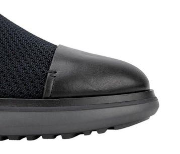GIORGIO ARMANI - 10 UK - 44 IT - Shoes Slip on Sneakers Blue, Nieuw