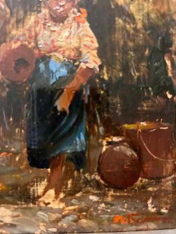 Franco Rispoli (1921-1989) - Contadinelli