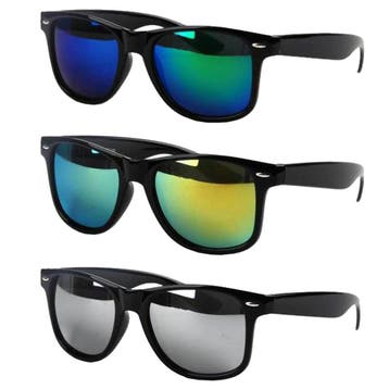 Fako Sunglasses - 3x Heren Zonnebril - Dames Zonnebril -, Verzenden