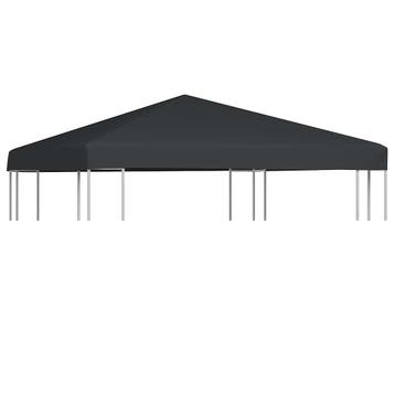 vidaXL Prieeldak 310 g/m² 3x3 m grijs, Verzenden