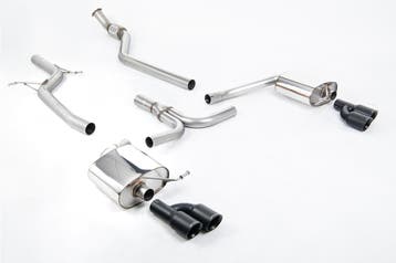 Cat-back uitlaatsysteem | Audi A4 2.0 TFSI S line B8 (2WD en, Verzenden