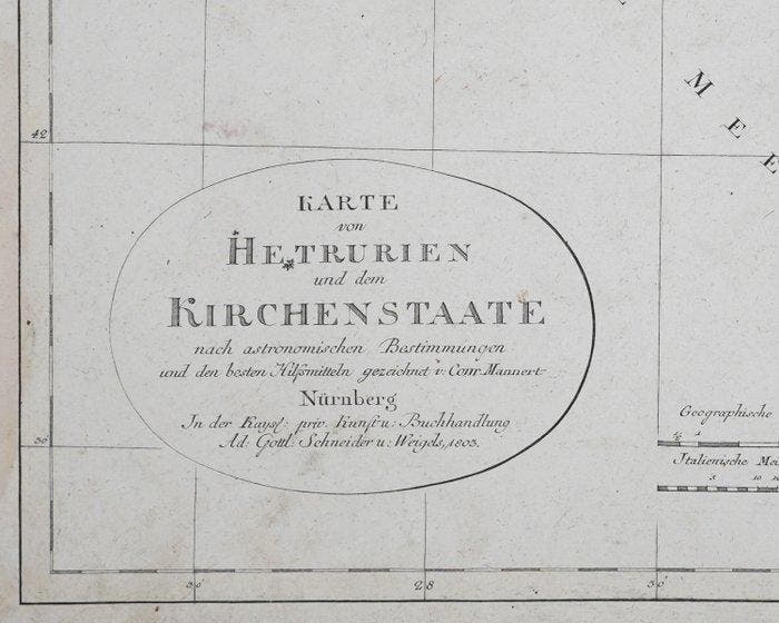 Italië - Centraal-Italië; Schneider & Weigel - Karte von, Boeken, Atlassen en Landkaarten