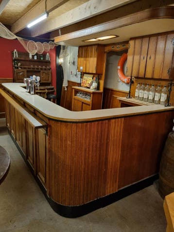 antieke toog bar barmeubel vintage toog bar barmeubel togen, Gebruikt