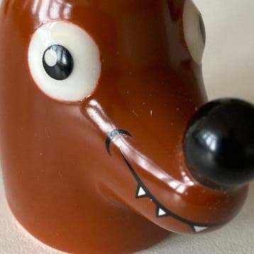 Alessi - Beeldje - Il Lupo - Porselein