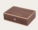 Prestige - Sieradendoos - Horlogedoos van walnootfineer -