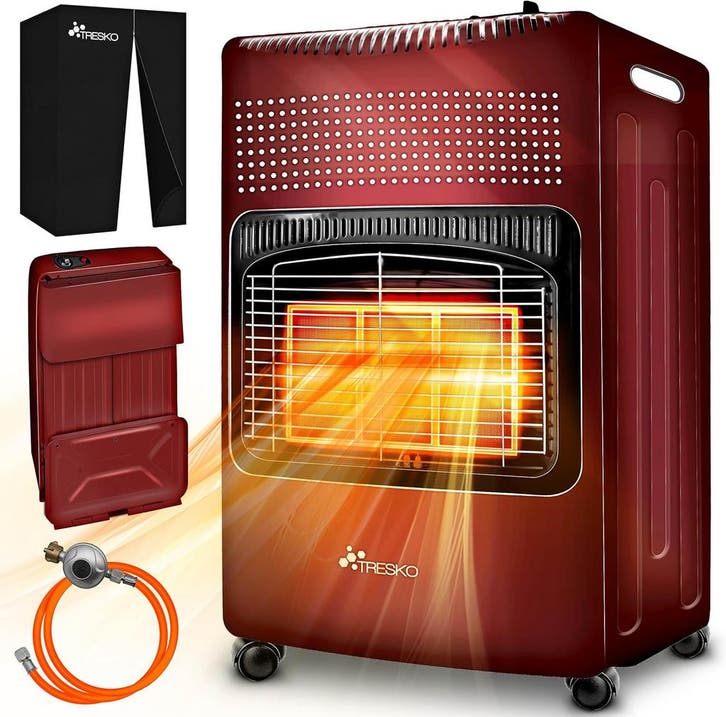Gaskachel - Gasverwarming - 4200W - incl. Gasdrukregelaar en, Doe-het-zelf en Bouw, Verwarming en Radiatoren, Nieuw, Verzenden