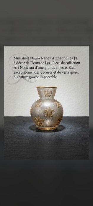 Vase - Verre - Petit vase Daum Nancy