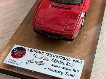 AMR Paris 1:43 - Modelauto - Ferrari Testarossa 1984, Nieuw