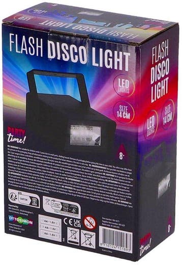 2dekans | Disco Stroboscoop Mini, Ophalen of Verzenden
