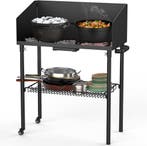 Outdoor kooktafel staal | Retour deal | Snel weg!, Tuin en Terras, Buitenkeukens, Verzenden, Nieuw, Viking Choice, Vrijstaand