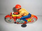 Technofix - Moto de 19 cm, n°8 - Jouet en étain à remontoir