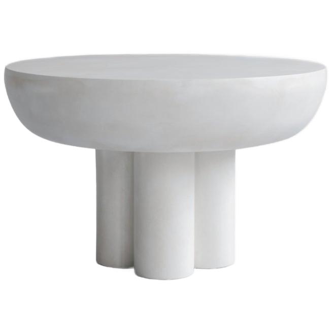 101 Copenhagen Crown Table, Low - Bone White - Bijzettafel, Maison & Meubles, Tables | Tables d'appoint, Envoi