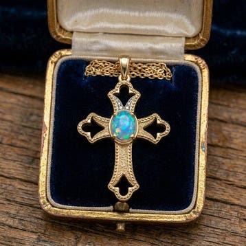 Zonder minimumprijs - Ketting met hanger - 14 karaat Zilver,