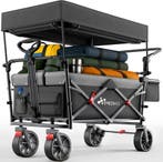 TRESKO® Opvouwbare bolderkar met dak, koelvak en zijrolluike, Verzenden, Nieuw