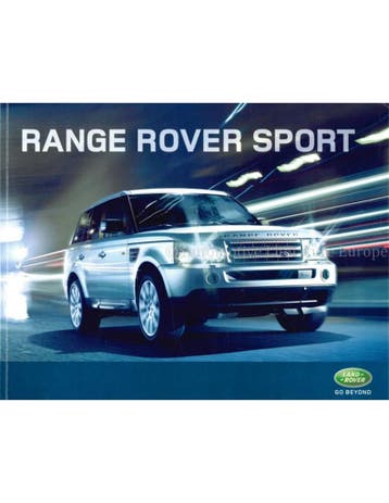 2011 RANGE ROVER SPORT BROCHURE NEDERLANDS, Nieuw