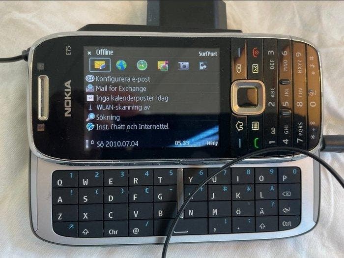 Nokia E75 - Mobiele telefoon - In originele verpakking, Games en Spelcomputers, Spelcomputers | Overige Accessoires