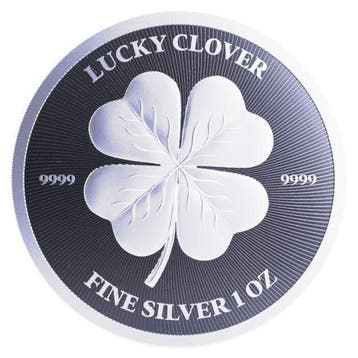Niue. 2 Dollars 5 x 2023 1oz $2 NZD Niue Lucky Clover Silver, Timbres & Monnaies, Métaux nobles & Lingots