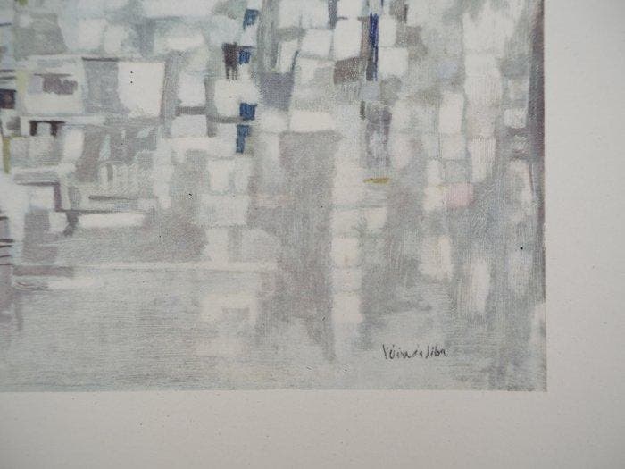 Maria Helena Vieira Da Silva (1908-1992) - La cathédrale, Antiek en Kunst, Antiek | Overige Antiek