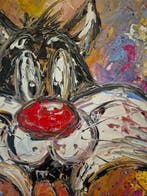 Laurent Pate - Langue de gros minet (chat abstrait )