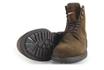 Pantofola dOro Veterboots in maat 44 Bruin, Kleding | Heren, Schoenen, Bruin, Verzenden, Boots, Zo goed als nieuw