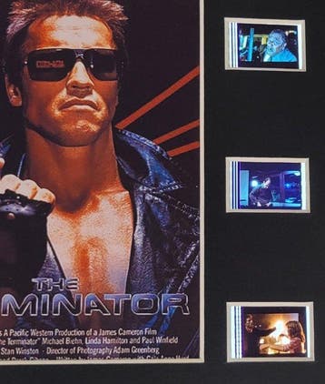 Terminator - Framed Film Cell Display with COA, Nieuw