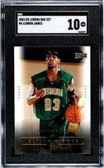 2003, 2021 Panini, Upper Deck Rookie LeBron James Graded, Nieuw