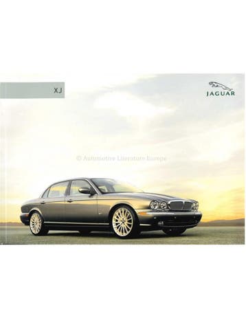 2006 JAGUAR XJ BROCHURE NEDERLANDS, Ophalen of Verzenden