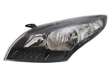 Renault Megane 2009-2012 Zwart Koplamp Links (Koplampen), Verzenden