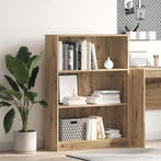 vidaXL Boekenkast 80x24x109 cm bewerkt hout artisanaal, Verzenden, Nieuw