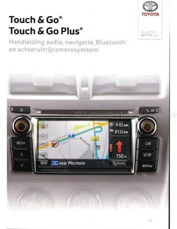 2013 TOYOTA TOUCH & GO (PLUS) HANDLEIDING AUDIO NAVIGATIE