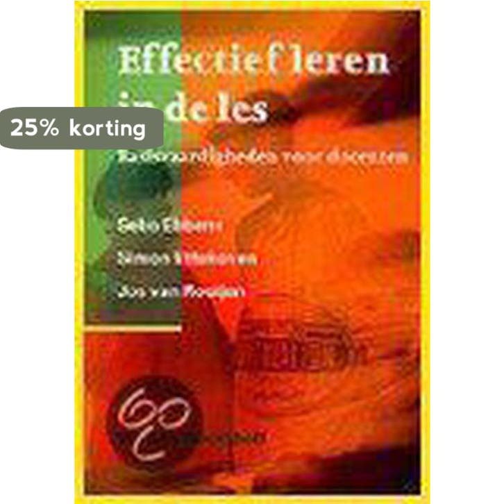Effectief leren in de les Basisvaardigheden voor docenten, Boeken, Schoolboeken, Gelezen, Verzenden