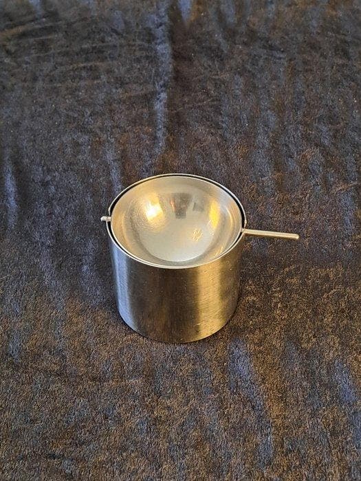 Stelton - Arne Jacobsen - Asbak - Cylinda Line - Staal, Antiquités & Art, Antiquités | Meubles | Chaises & Canapés