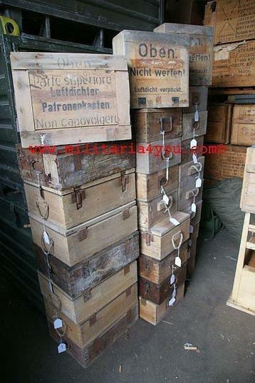 Munitie kisten WO II en modern, ruime keus, Verzamelen, Militaria | Algemeen, Ophalen of Verzenden