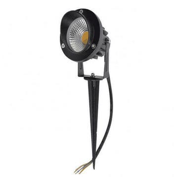 LED Prikspot met spies | 9W | RGB - Netstroom, Verzenden
