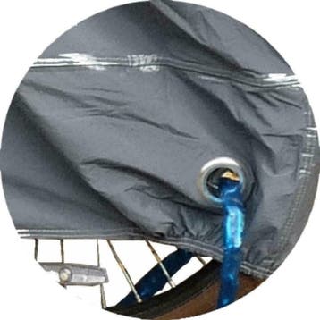 Fiets hoes Zware Kwaliteit Met Fleece en Slotoog Geen Rommel, Fietsen en Brommers, Ophalen of Verzenden, Nieuw