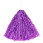 Paarse Pompom 34cm, Verzenden, Nieuw