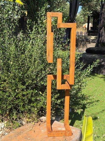Ana Lucia B.M - Sculpture Corten - XL