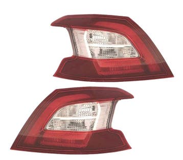 FEUX ARRIÈRE LED POUR PEUGEOT 308 II 13-17 BLANC ROUGE, Verzenden