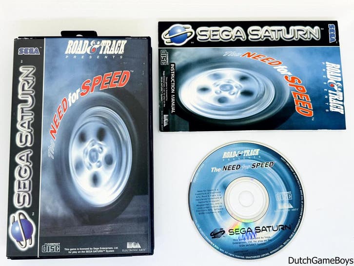 Sega Saturn - The Need For Speed, Consoles de jeu & Jeux vidéo, Jeux | Autre, Envoi