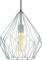 EGLO Carlton Hanglamp - E27 - Ø 31 cm - Munt, Verzenden