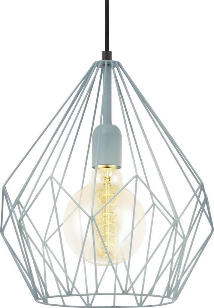 EGLO Carlton Hanglamp - E27 - Ø 31 cm - Munt, Maison & Meubles, Lampes | Suspensions, Envoi