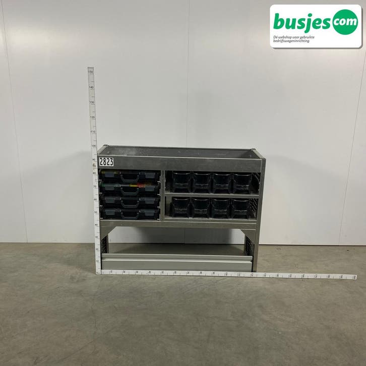 Aluca bedrijfswageninrichting 1255x420x950mm (2823), Autos : Pièces & Accessoires, Autres pièces automobiles, Envoi