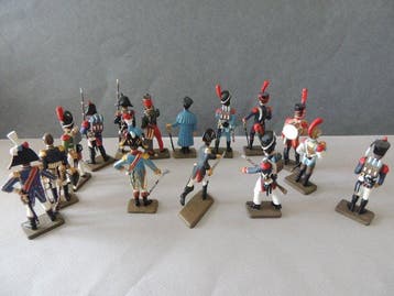 Militaire miniatuur beeldjes - STARLUX 15 handgeschilderde, Nieuw