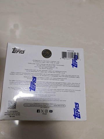 2023/24 Topps Chrome Victor Wembanyama - 1 Sealed box - Good