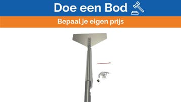 Bieden: Aluminium Windvane Tale Short Silver, Watersport en Boten, Ophalen of Verzenden, Nieuw